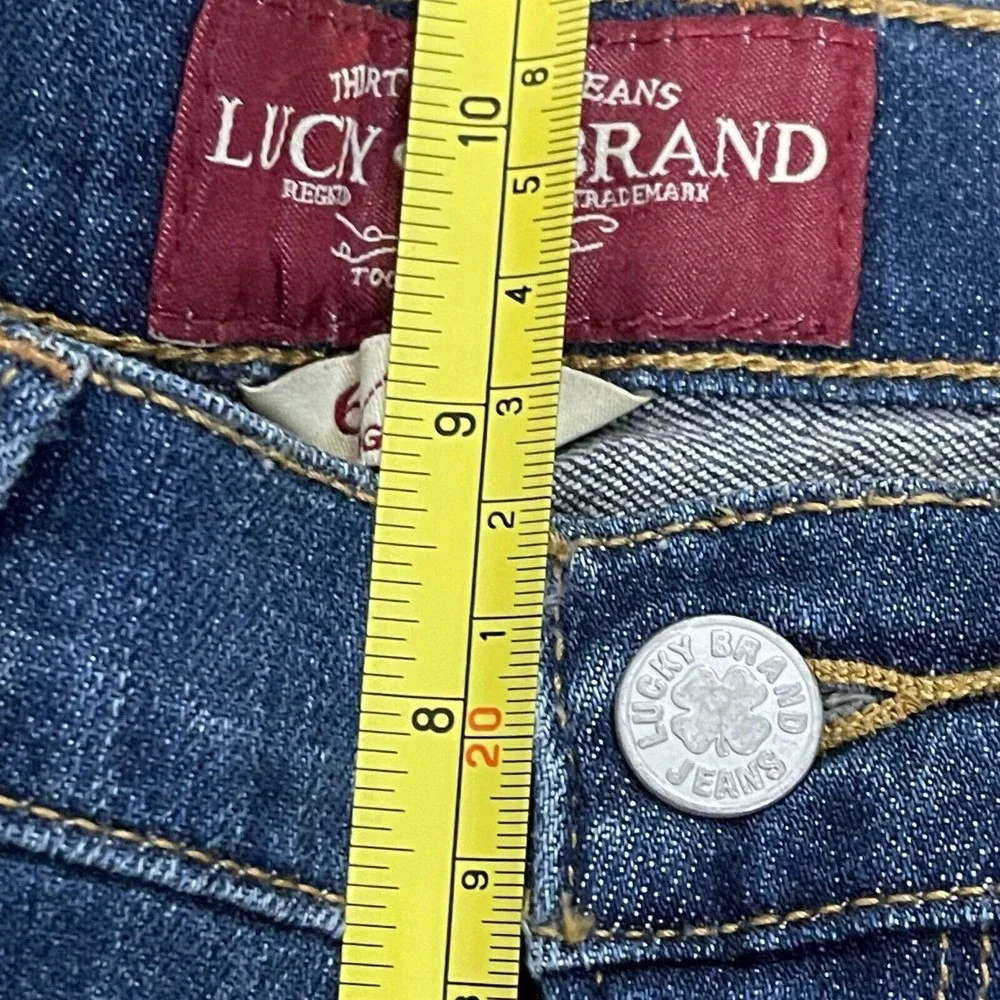 LUCKY BRAND Jeans Women's 6/28 Medium Wash NWT Sofia Straight Leg 32" Inseam - Picture 11 of 11